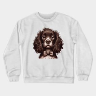 boykin spaniel confused Crewneck Sweatshirt